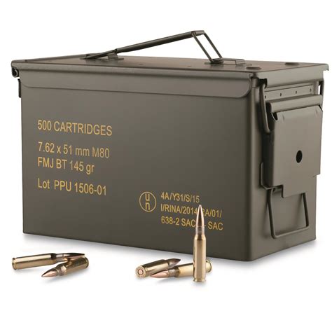 7.76 metal ammo box|7.62x51 ammo for sale.